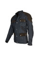 Chaqueta Moto By City London II Blue