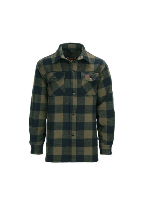 Camisa Lumberjack verde oliva