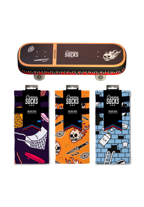 Calcetines American Socks Skateboard  Giftbox